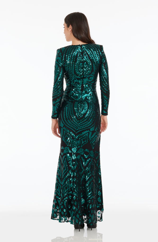 dress the population alexa dress Dress The Population Alicia Chiffon A-Line Dress