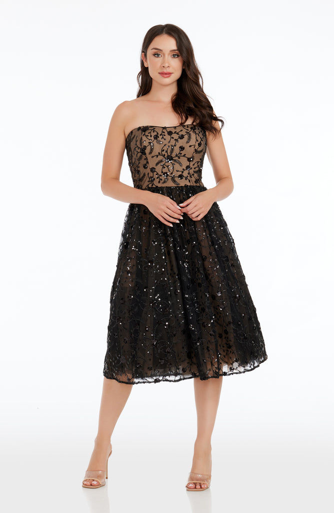 Elise Gown Black