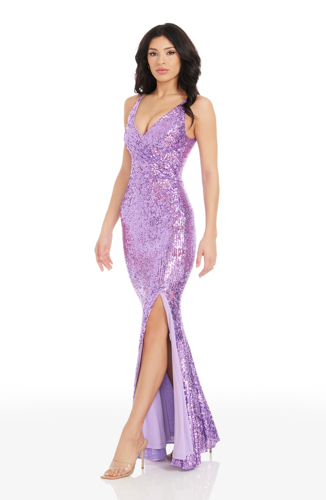 Jordan Sequin Gown – Dress the Population
