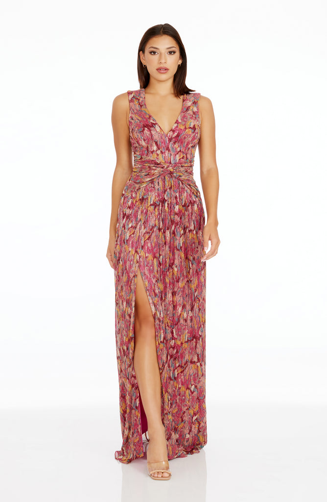 dress the population leanna Dress The Population Layana Strapless Gown