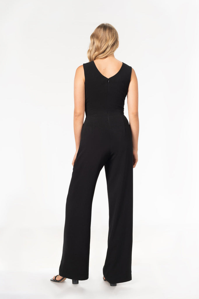 Dress the Population Sandra Jumpsuit - Black