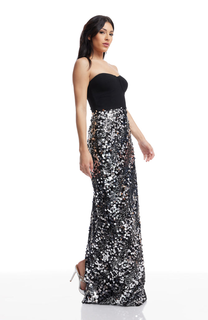 dress the population vada gown Vada Dress