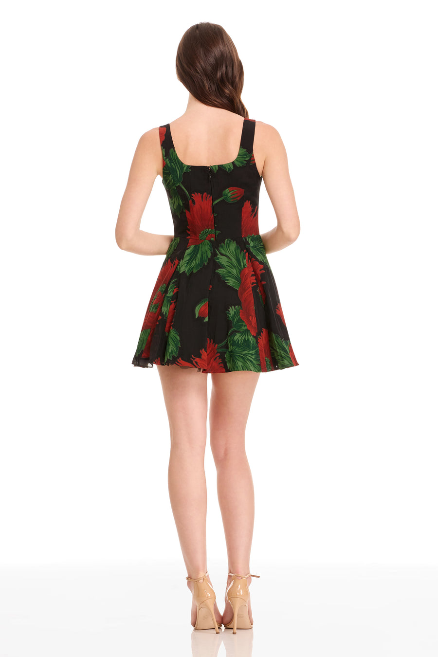 AINSLEY DRESS / BLACK MULTI