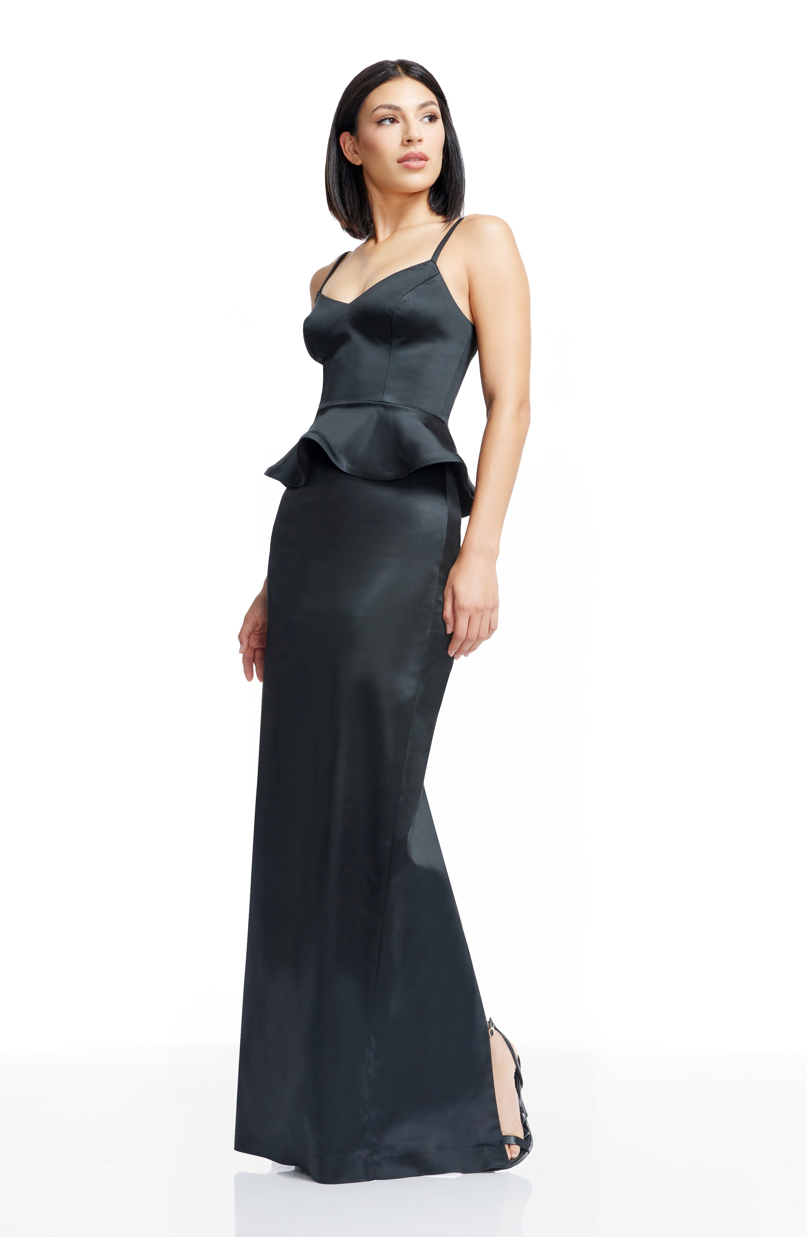 Dress the Population Akiah Gown - Champagne