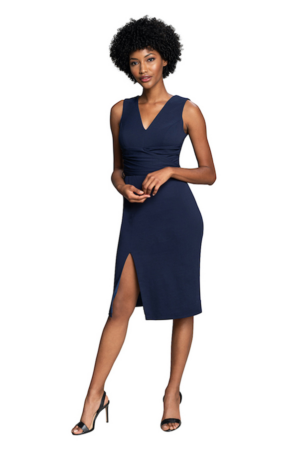 Alessia Dress / NAVY