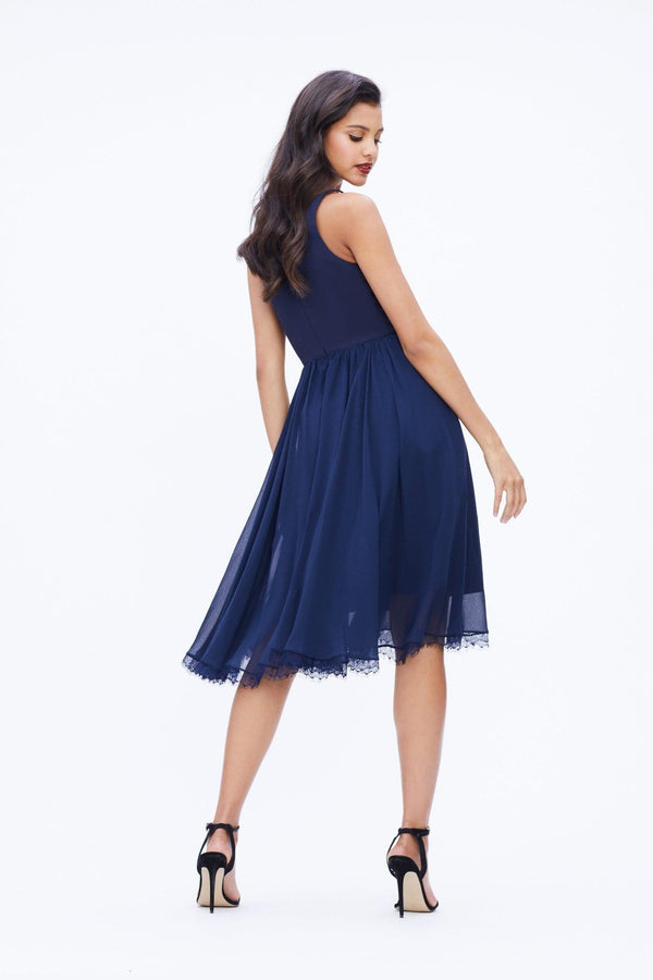 Alicia Dress / MIDNIGHT BLUE