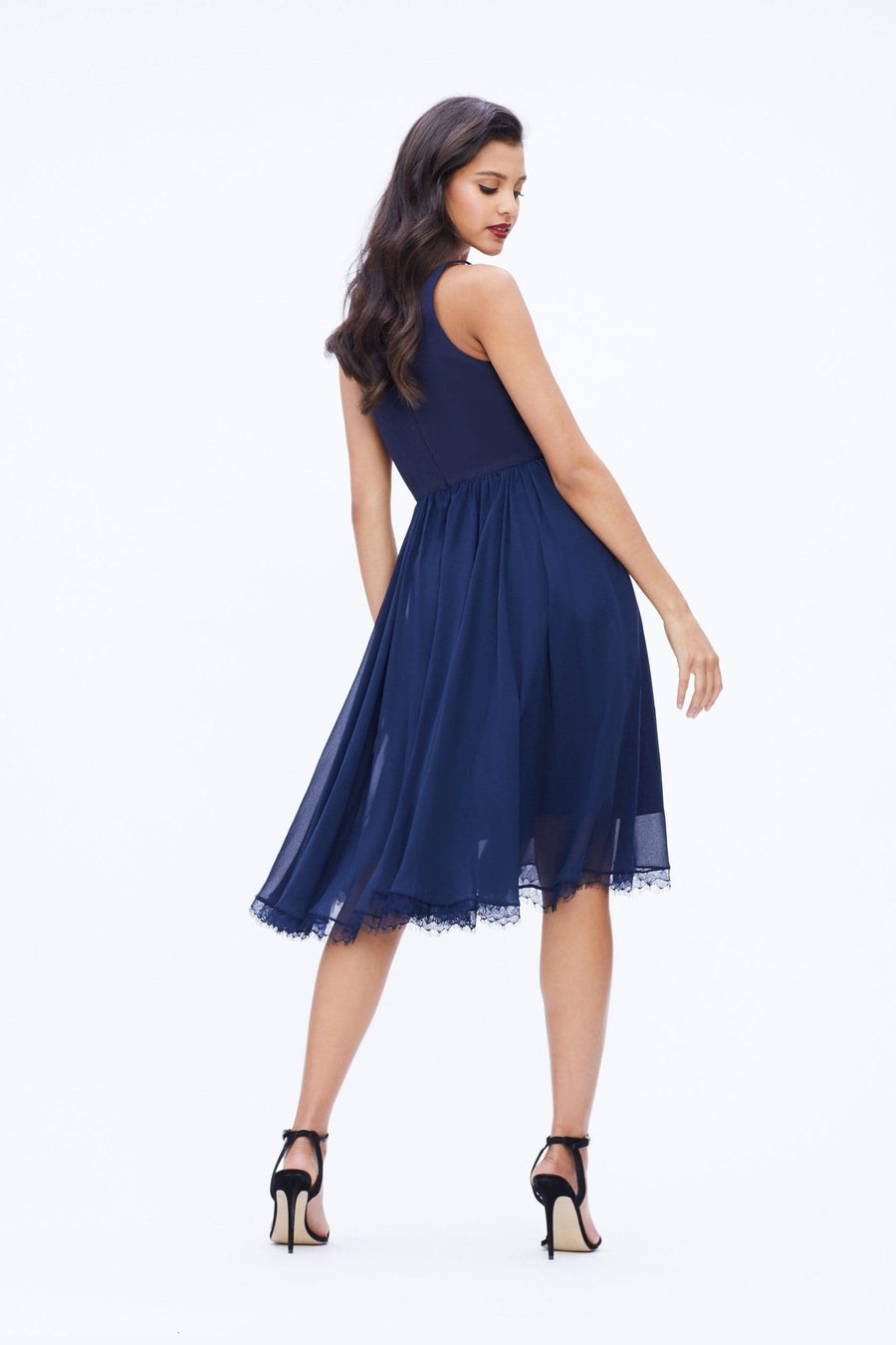 Alicia Dress / MIDNIGHT BLUE