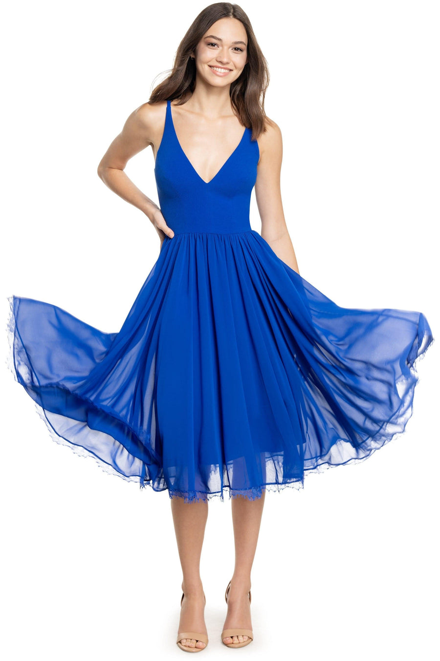 Alicia Dress / ELECTRIC BLUE