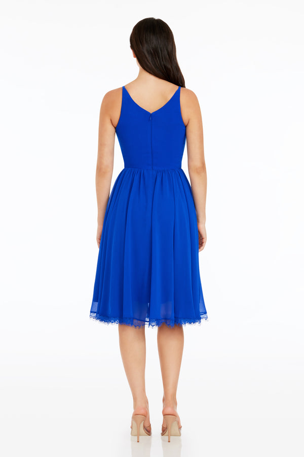 Alicia Dress / ELECTRIC BLUE