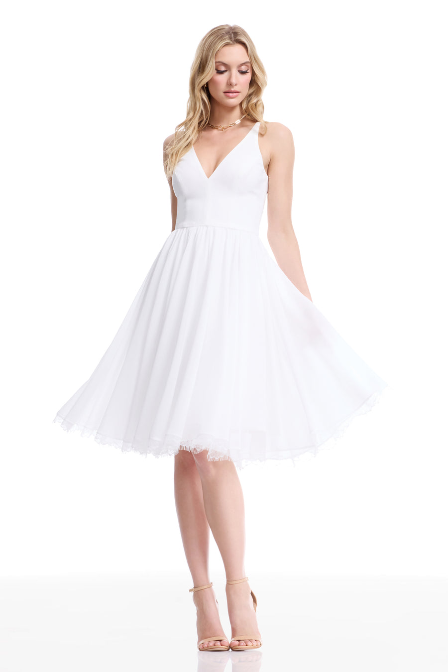 Alicia Dress / OFF WHITE