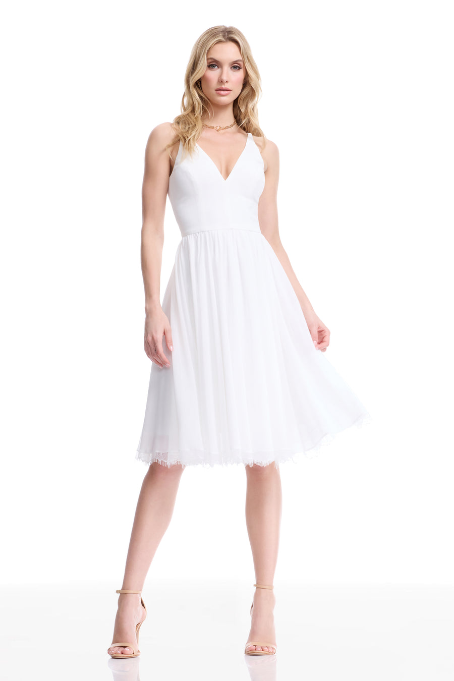 Alicia Dress / OFF WHITE