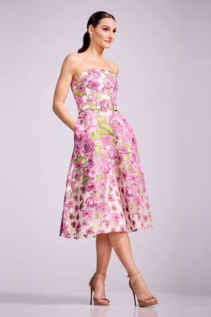 ALLEGRA DRESS / PINK BLOSSOM MU