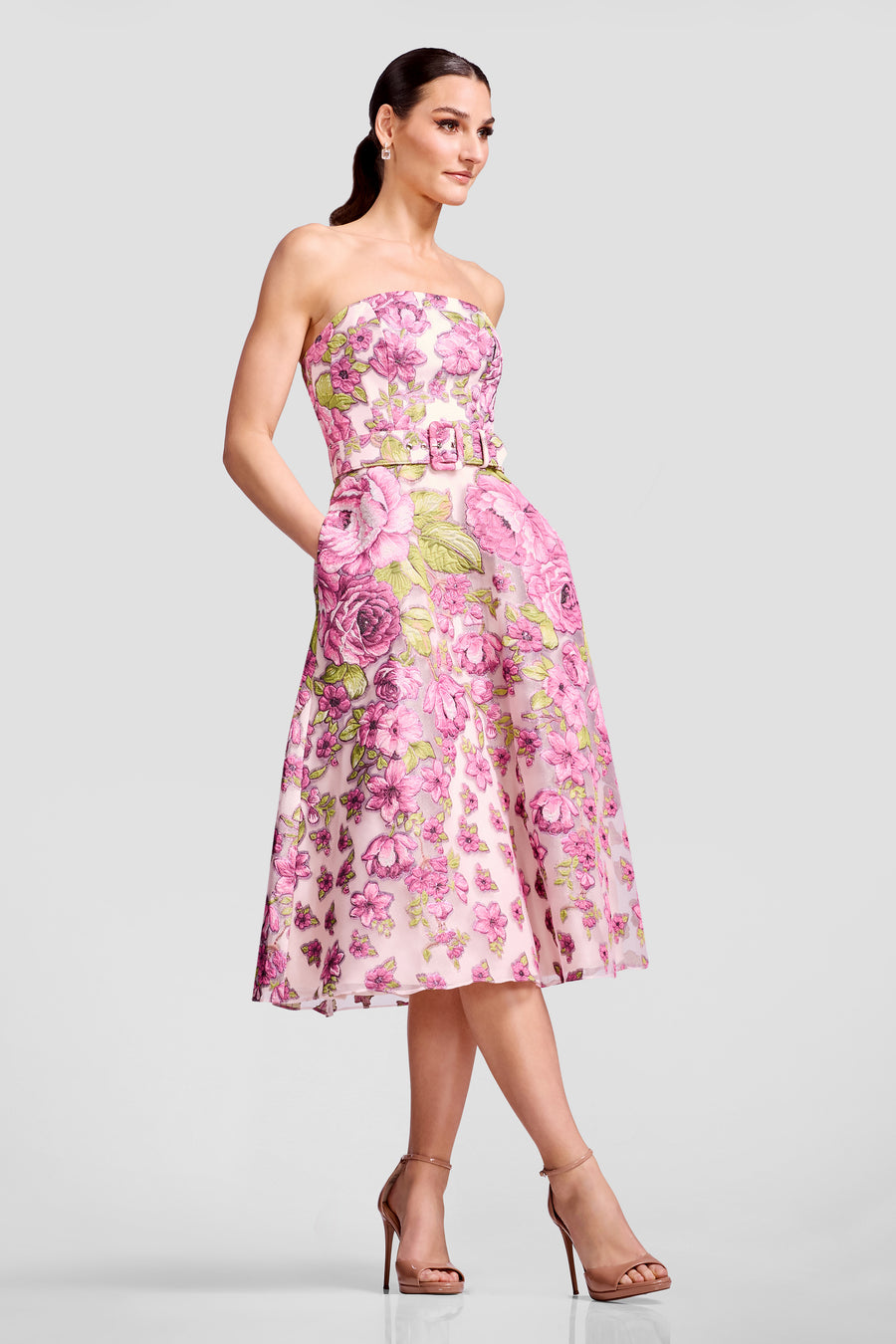 ALLEGRA DRESS / PINK BLOSSOM MU