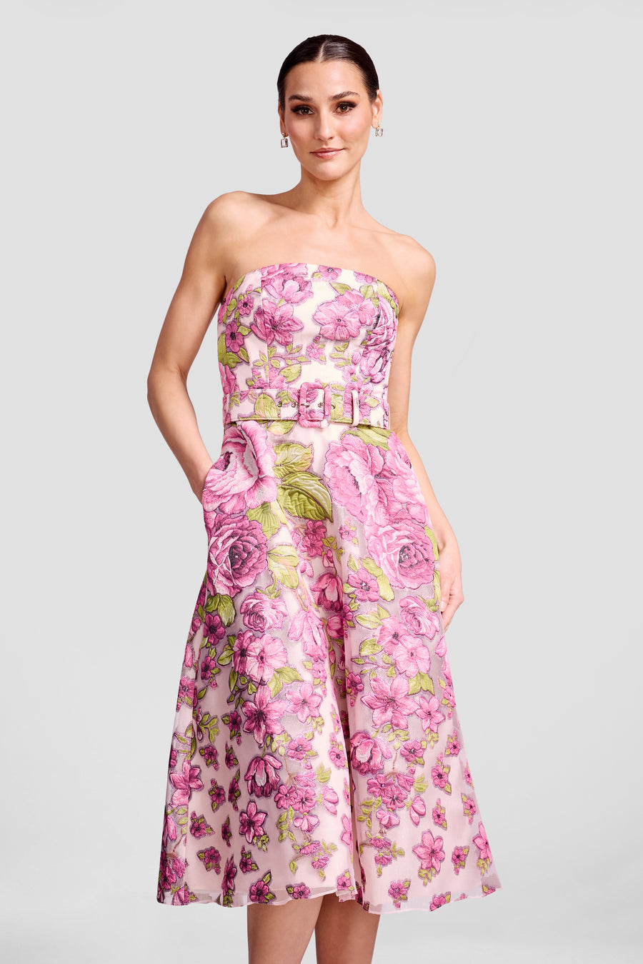 ALLEGRA DRESS / PINK BLOSSOM MU