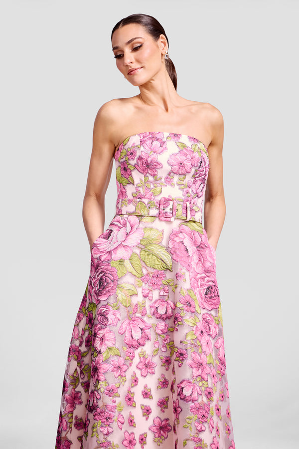 ALLEGRA DRESS / PINK BLOSSOM MU