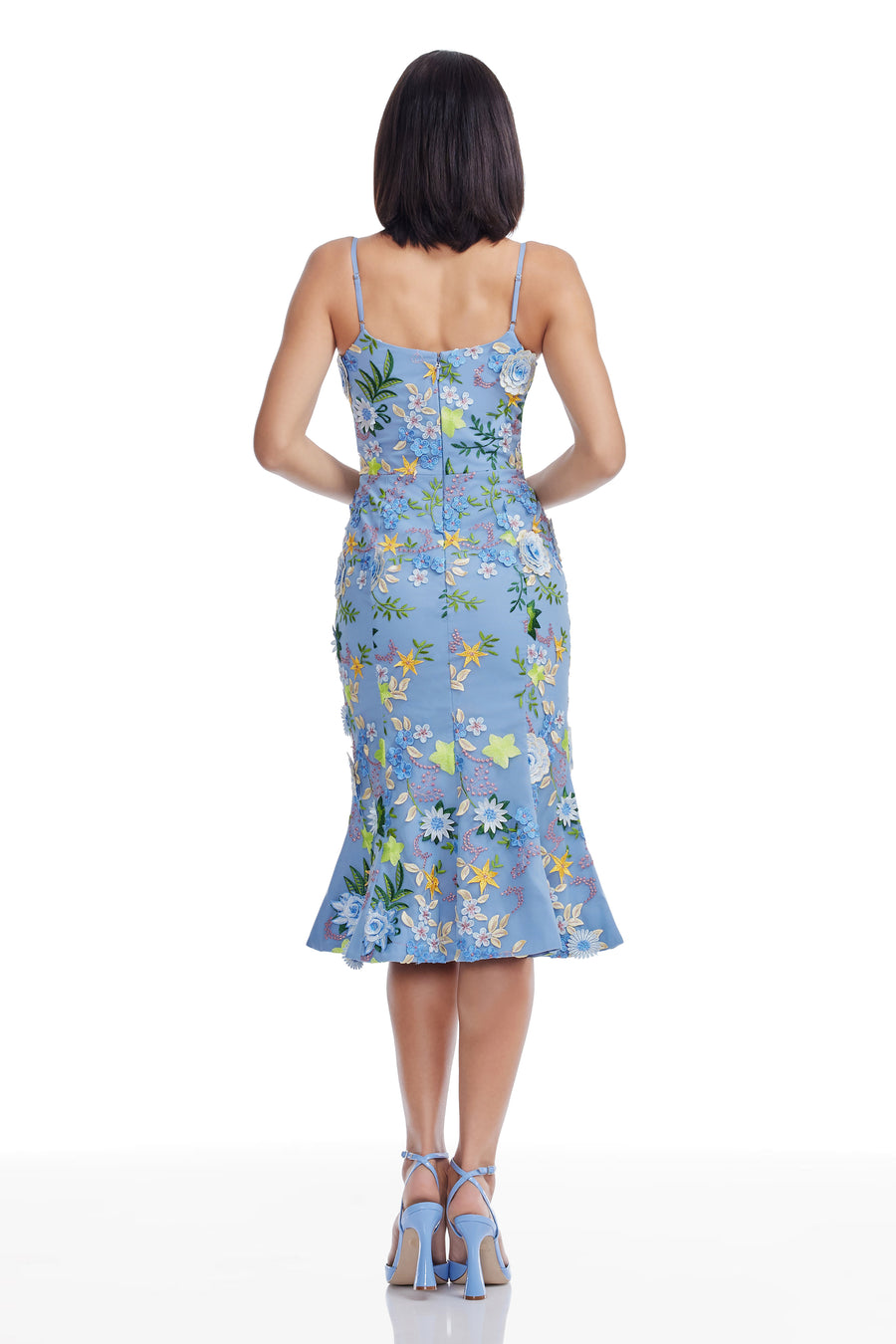 Allona Dress / SKY MULTI