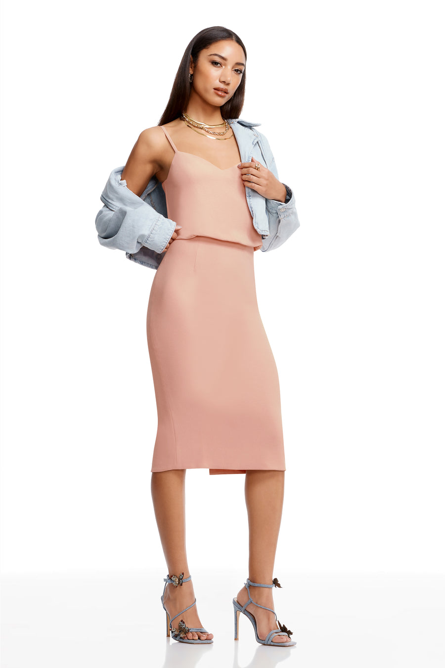 Dress The Population Alondra Dress - Pink - S Dress The Population Alondra Dress - Pink - S