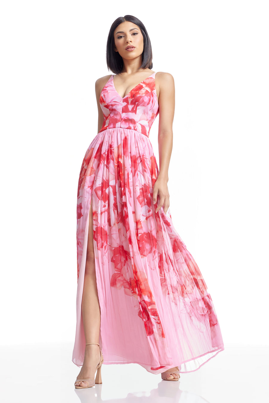 Alyssa Dress / Blush Multi
