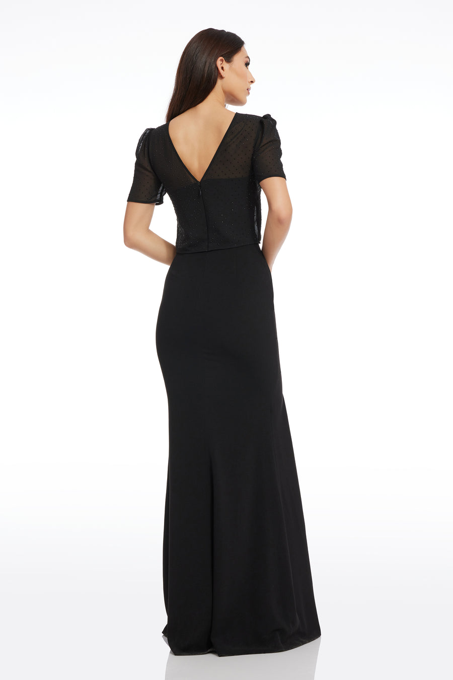 Dress The Population Amanda Gown - Black - XXS Dress The Population Amanda Gown - Black - XXS