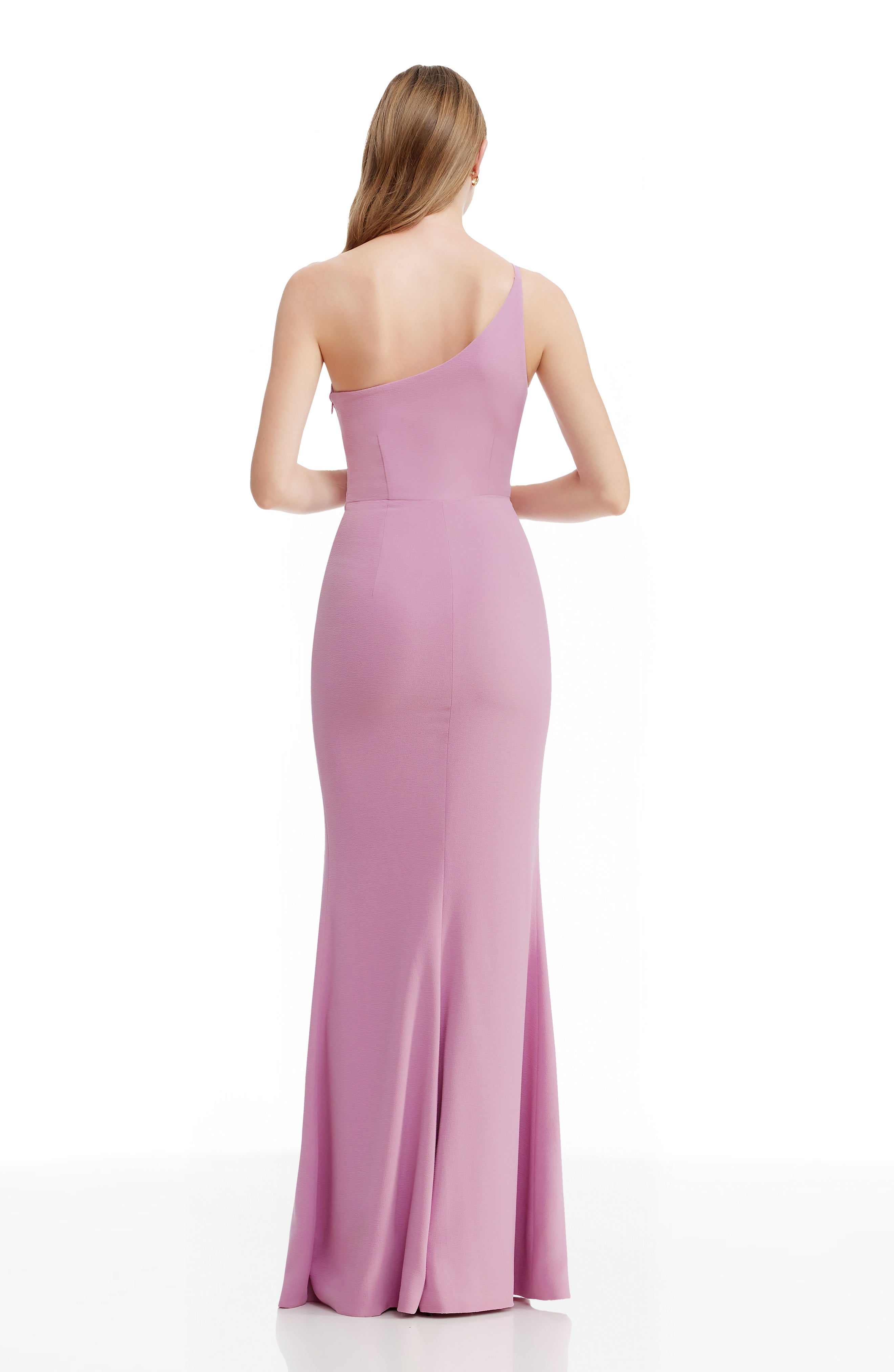 open lace back dress Amy Gown