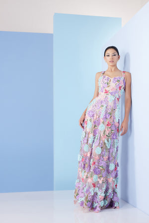 Anabel Dress / Blush Multi