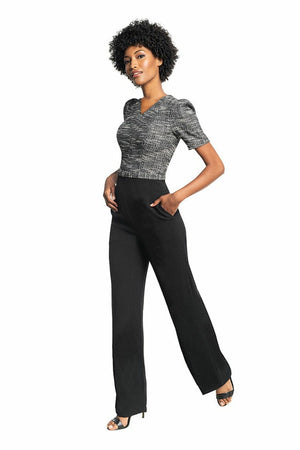 Anais Jumsuit / BLACK MULTI