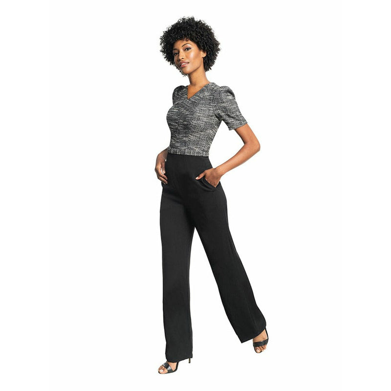 Anais Jumsuit / BLACK MULTI
