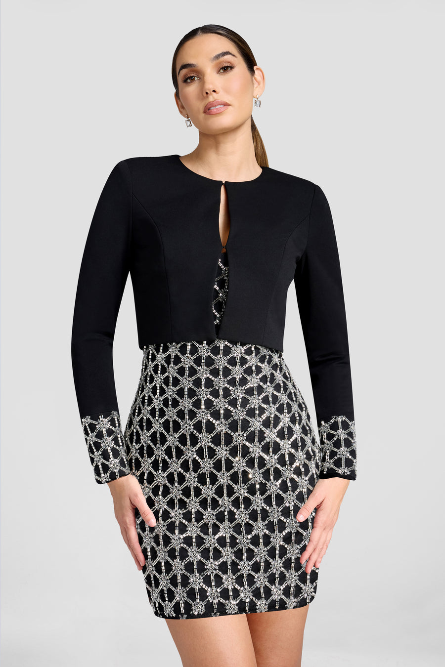 Andra Jacket / BLACK-SILVER