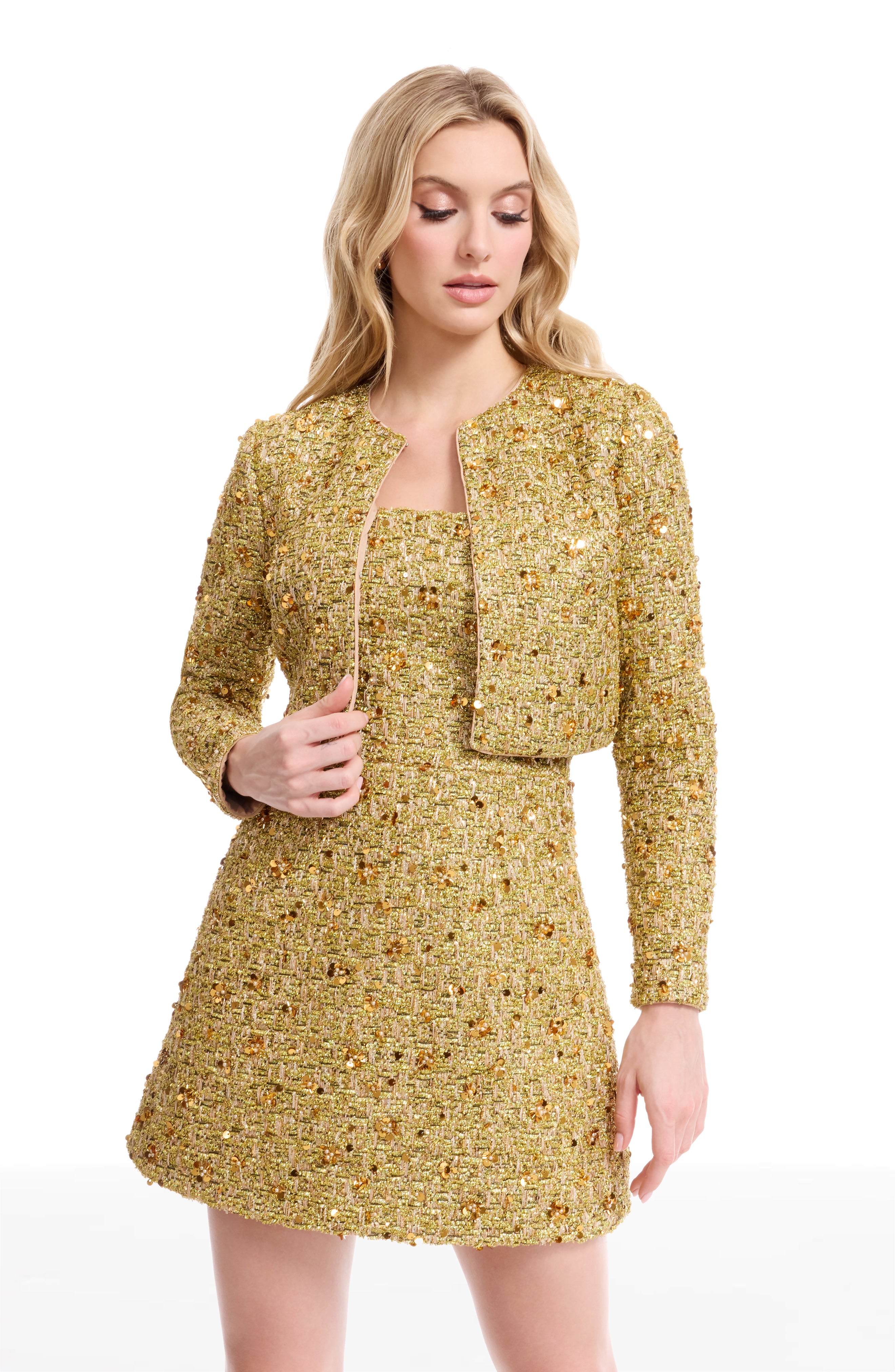 dress the population dress Dress the Population Emery Sequin Dress