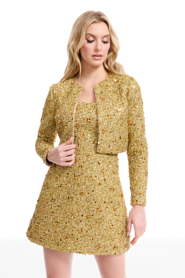 ANDRA JACKET / GOLD MULTI