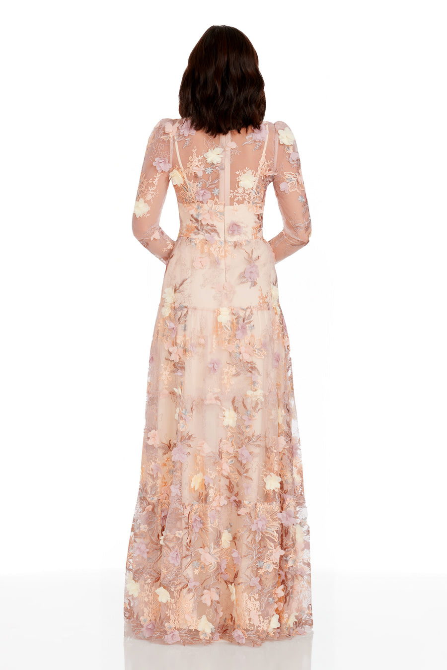 Angelina Dress / CREAM MULTI