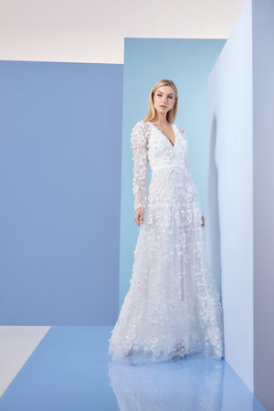 Angelina Dress / White