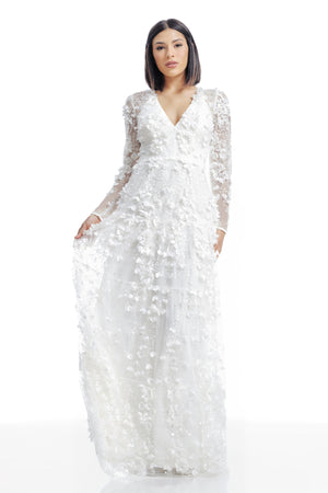 Angelina Dress / White