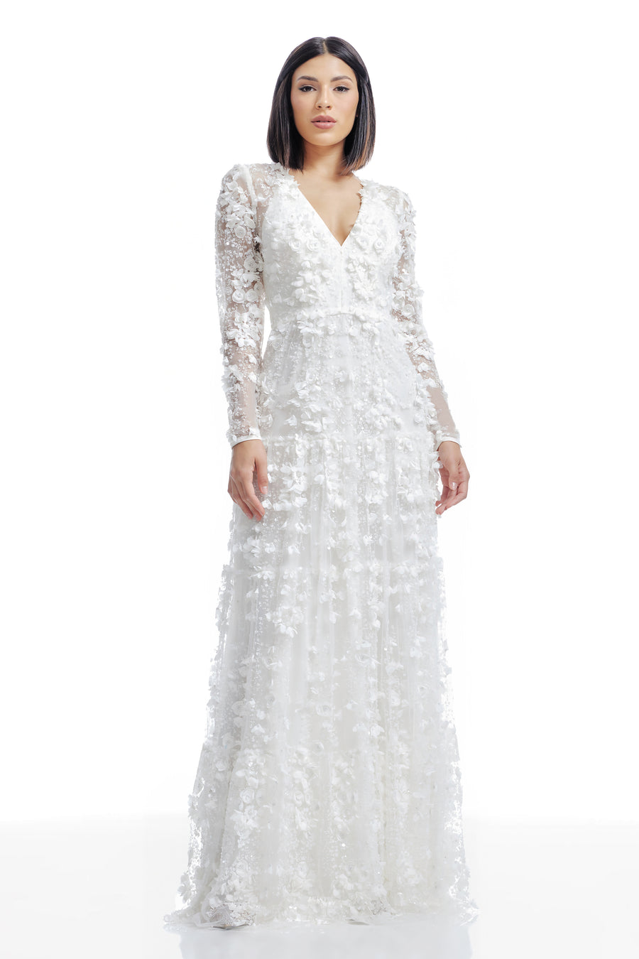 Angelina Dress / White