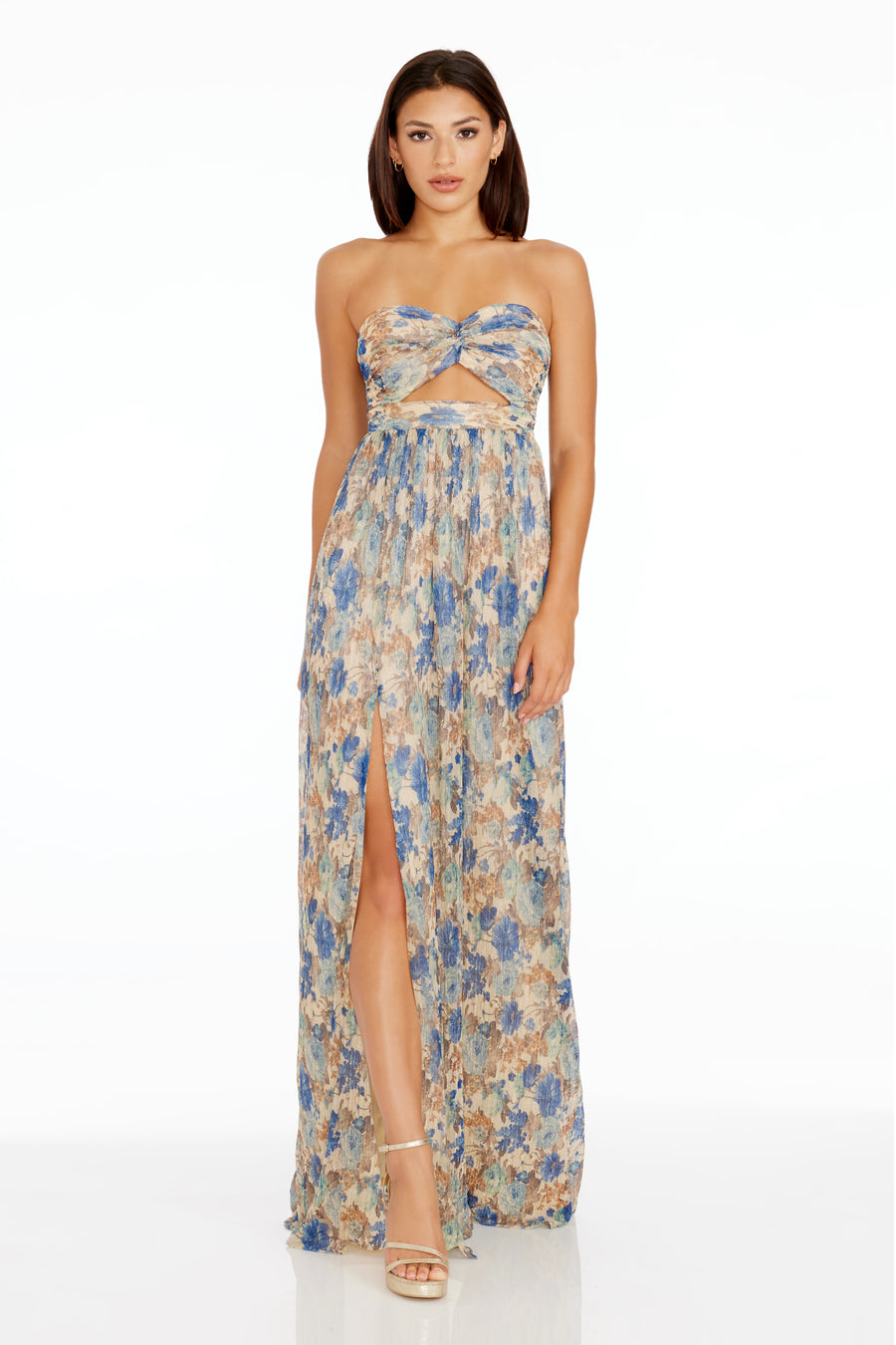 angelique maxi dress Angelique Beaded Crepe Maxi Dress / Wine | MESHKI