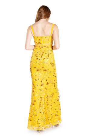Aria Dress / LIGHT AMBER MUL