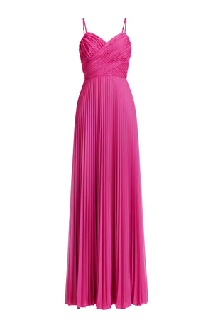 ASPEN DRESS / BRIGHT FUCHSIA