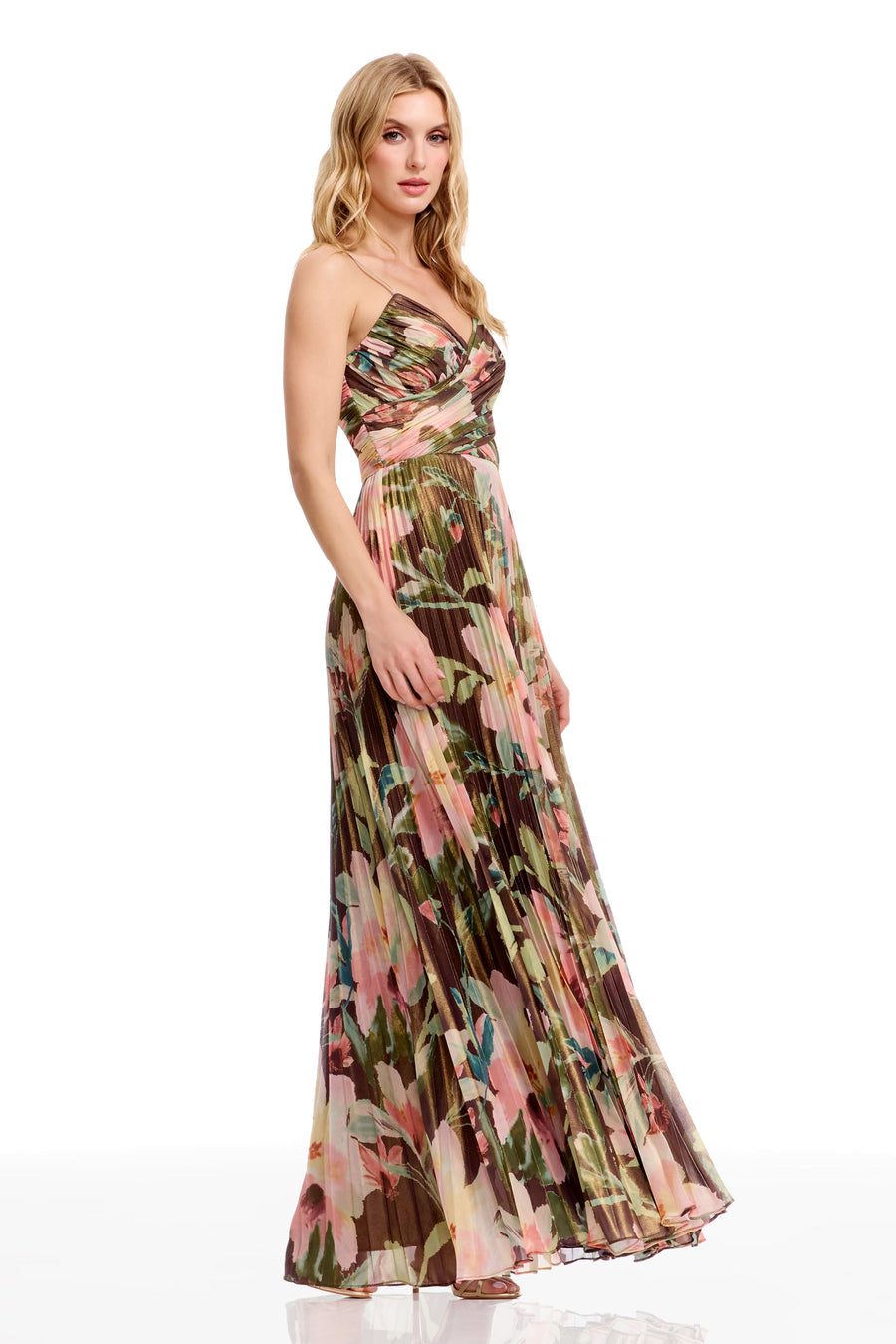 ASPEN DRESS / MOCHA MULTI