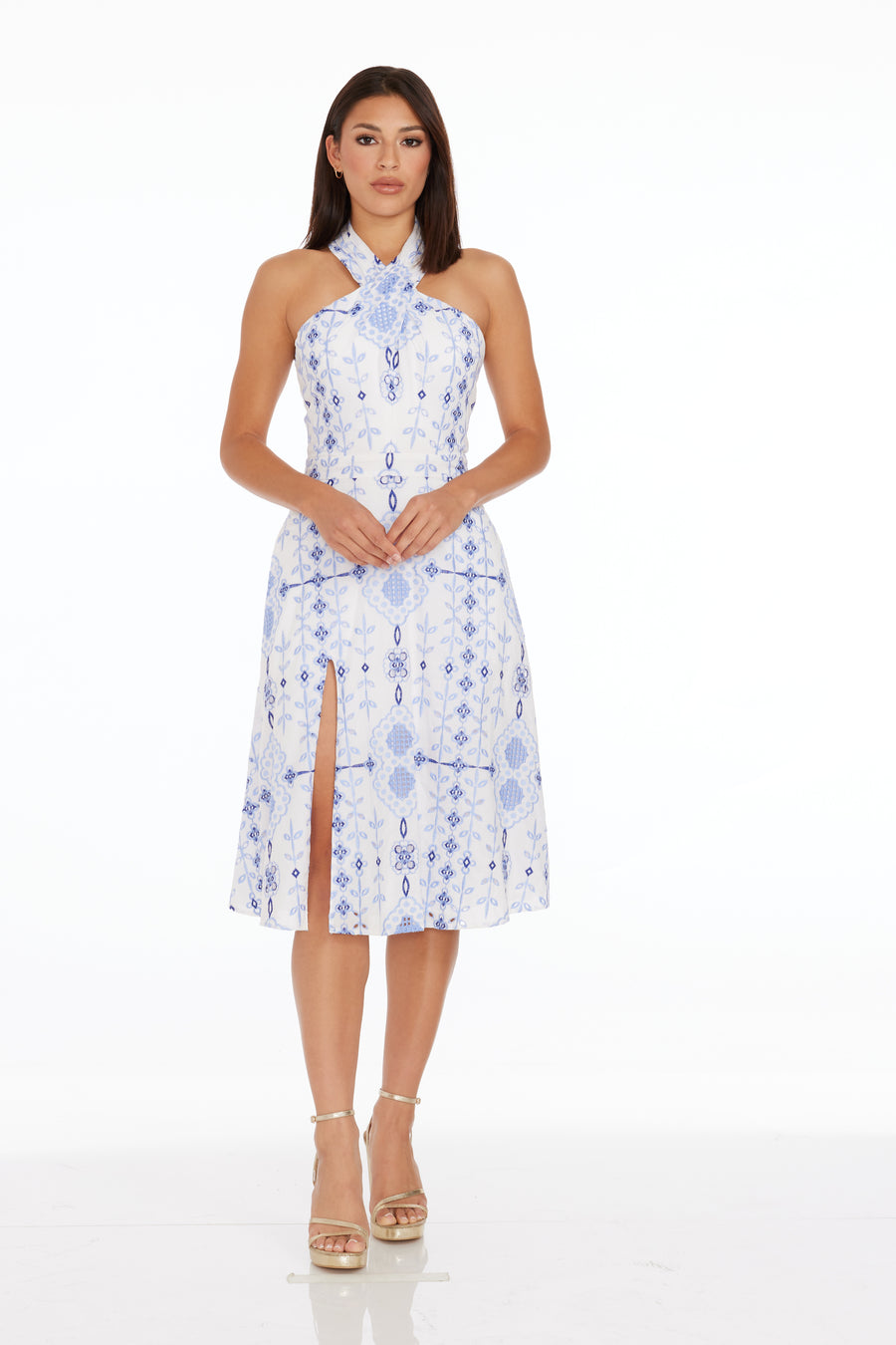 Astoria Dress, XL / SKY MULTI