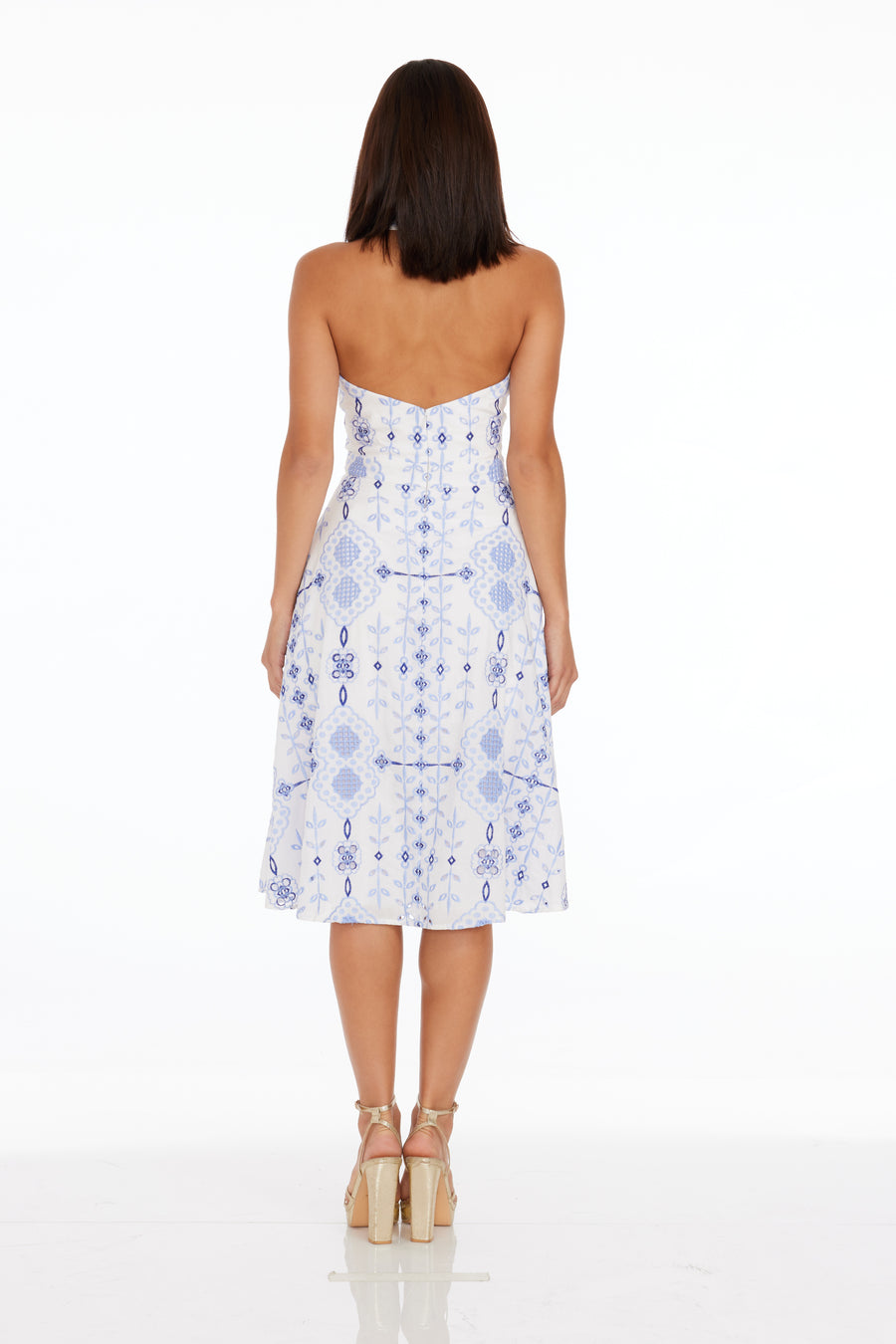 Astoria Dress / SKY MULTI