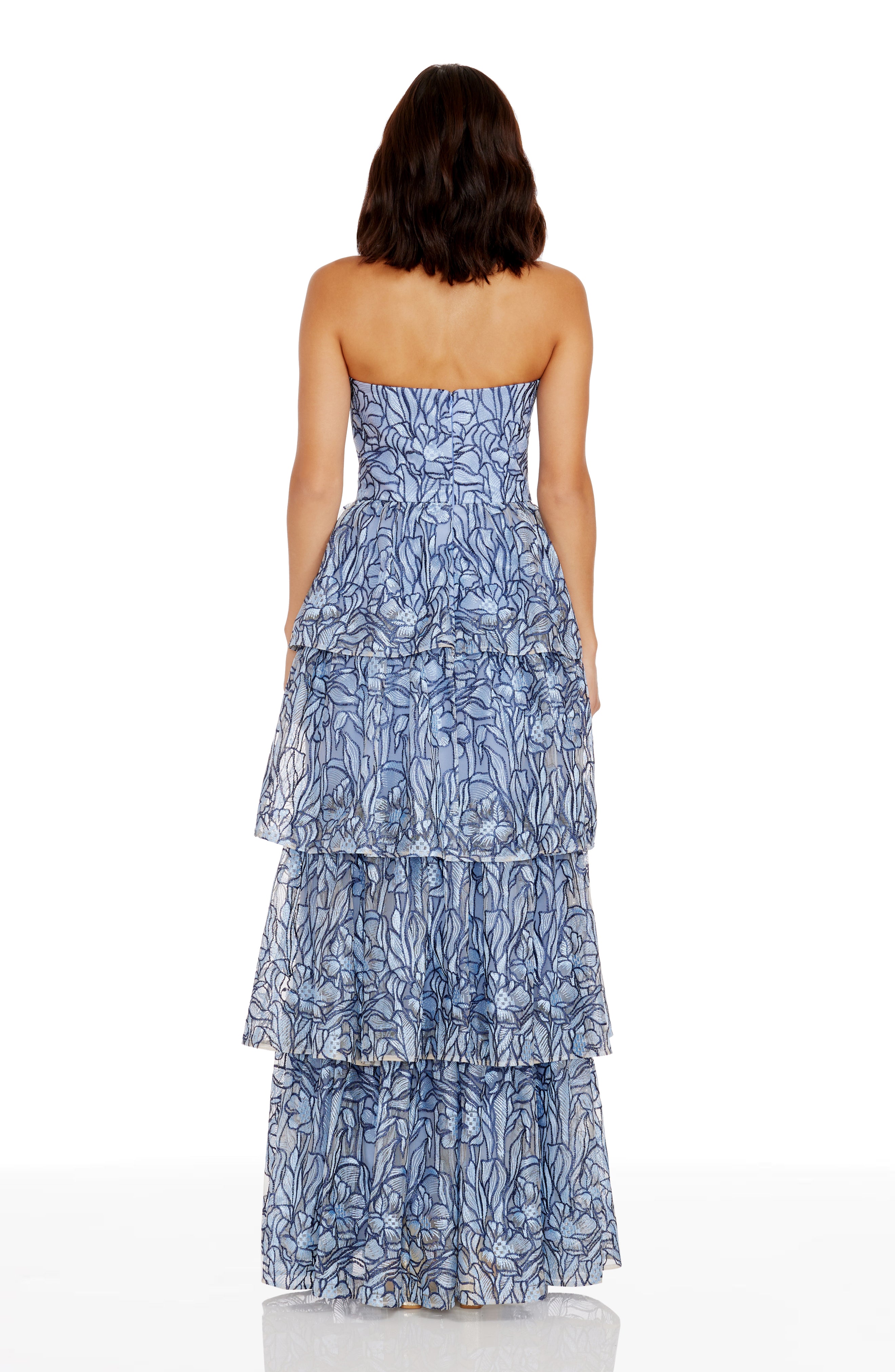 DRESS THE POPULATION パープルドレス Sサイズ Samira Dress – Dress the Population