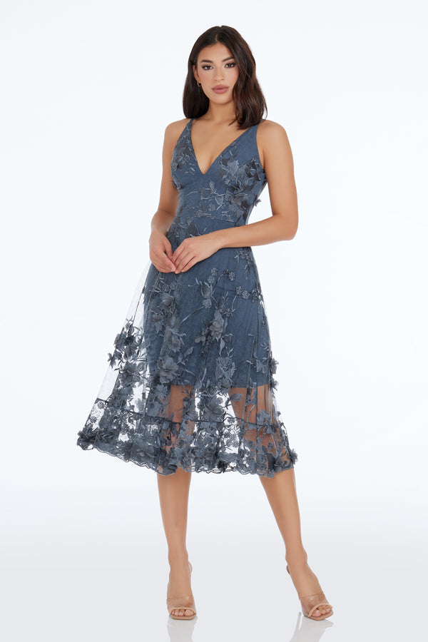 Audrey Dress / STEEL