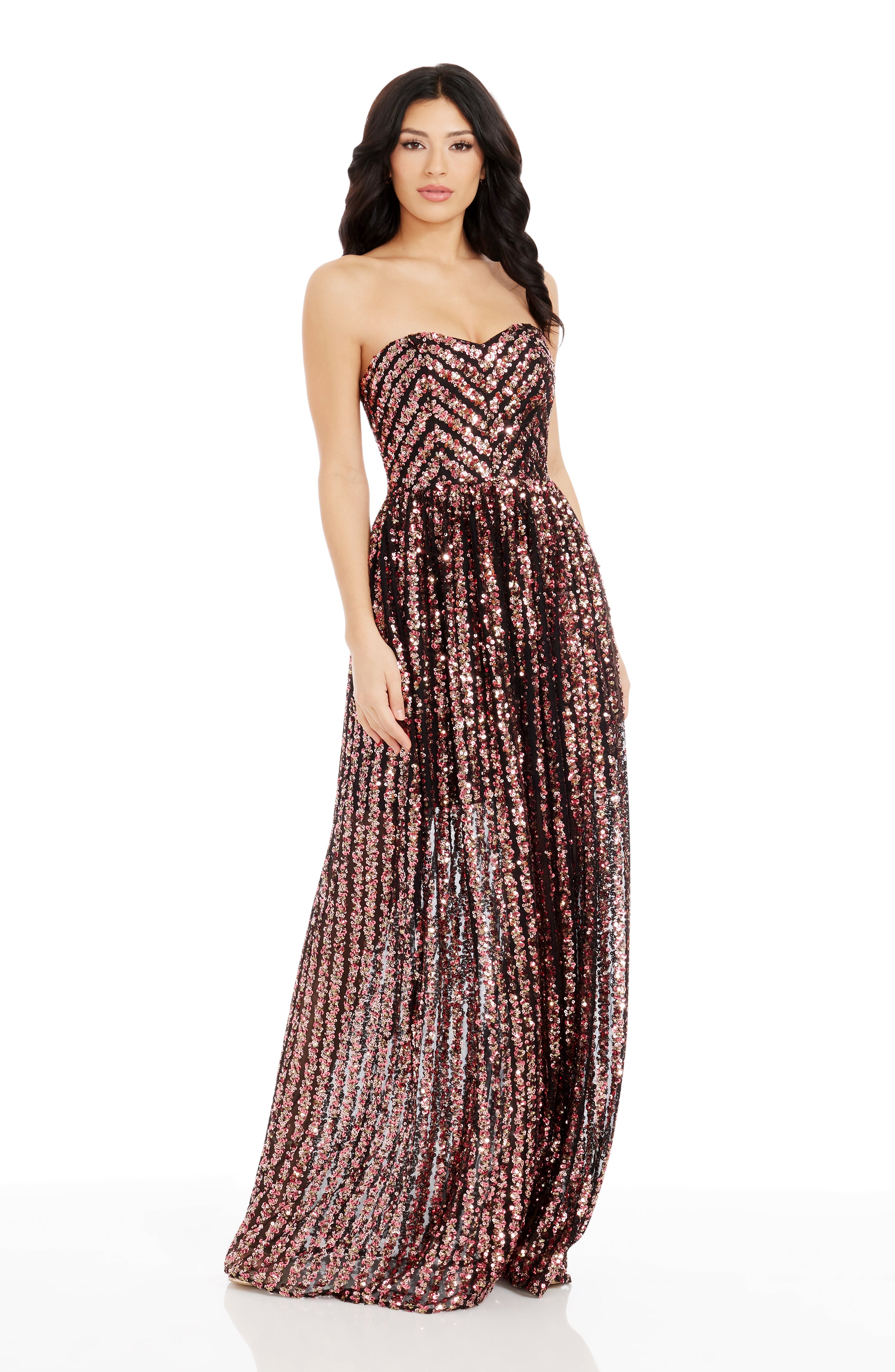Dress The Population Audrina A-Line Dress Dress The Population Audrina A-Line Dress