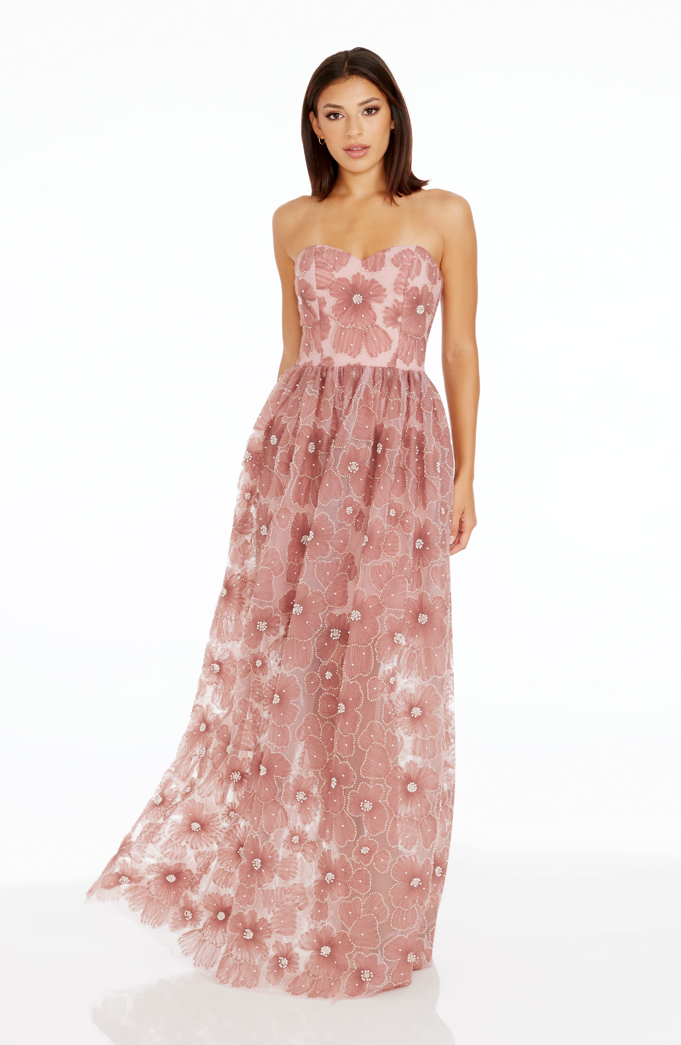 dress the population gown Anabel Gown Dress the Population