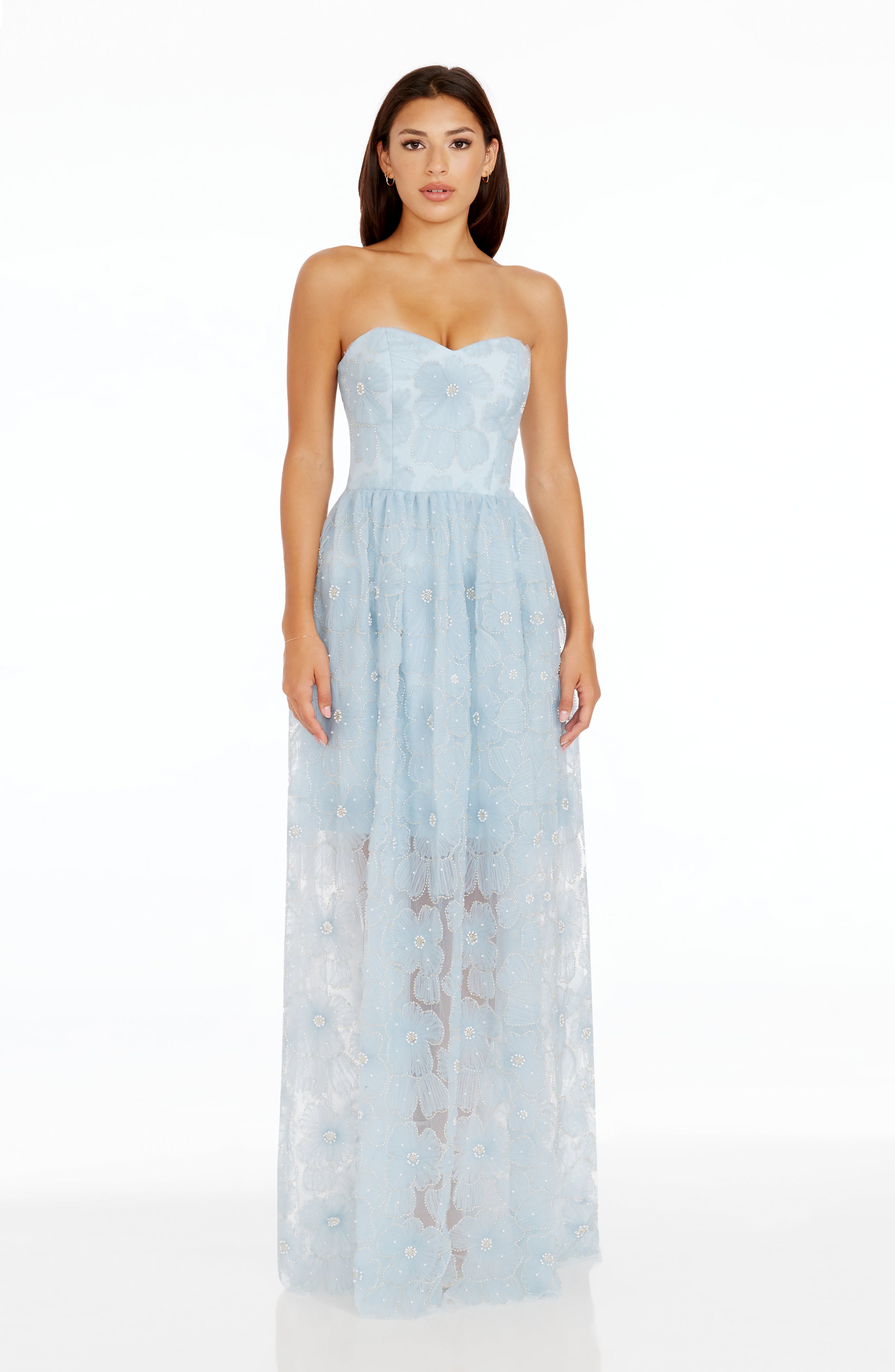 Audrina Sheer Gown