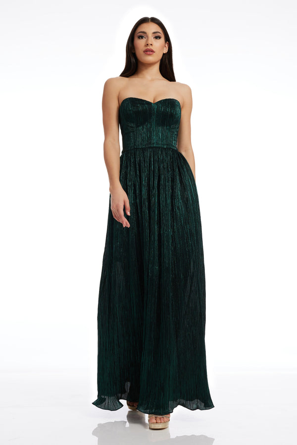 Audrina Gown / DEEP EMERALD