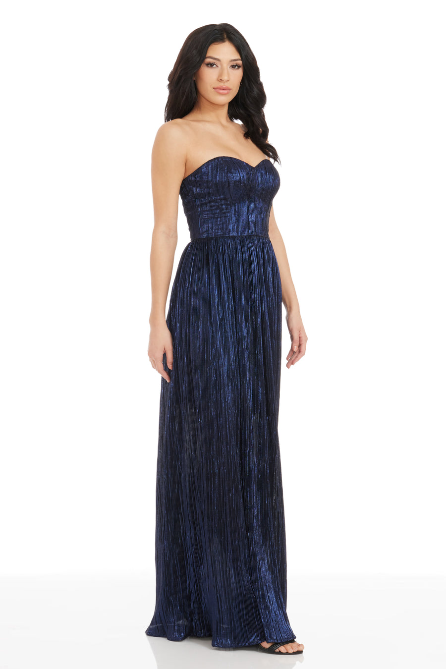 dress the population audrina strapless gown Audrina Gown Dress the Population