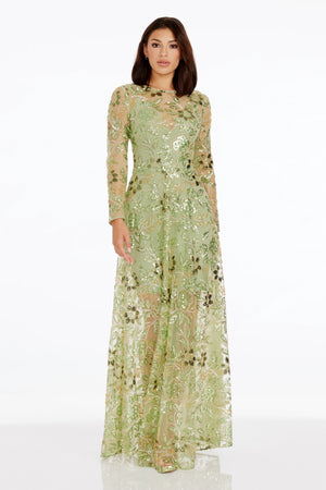 Ava Dress / SAGE MULTI