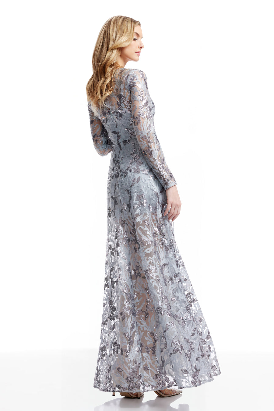 Ava Dress / LIGHT ICE BLUE
