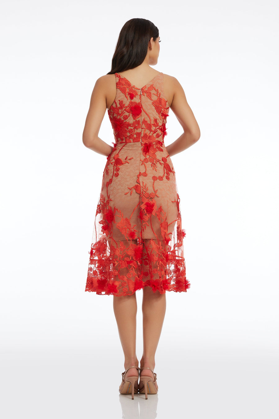 Dress The Population Audrey Dress - Purple - S Dress The Population Audrey Dress - Purple - S